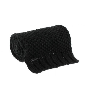 bufanda negro lurex Lana Scarf Lurex black